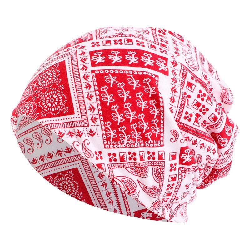 Bandana Wine red background amoeba